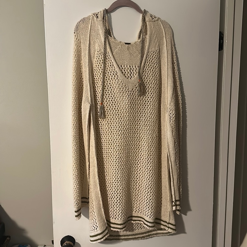 Free People Crochet Cover Up